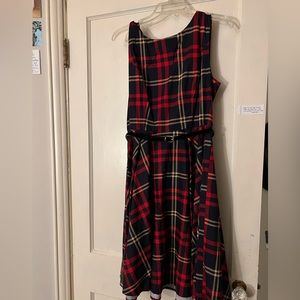Grace Karin plaid dress